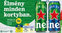 Metro Heineken sör ajánlat