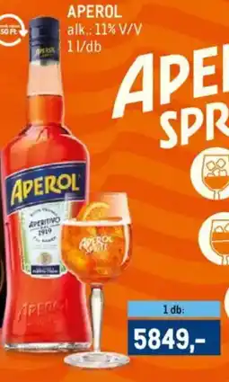 Metro Aperol ajánlat
