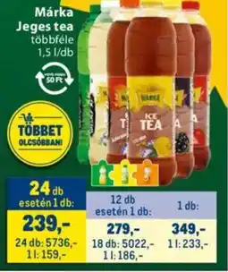 Metro Márka Jeges tea ajánlat