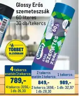 Metro Glossy Erős szemeteszsák ajánlat