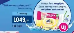 Metro ZEWA nedves toalettpapir ajánlat