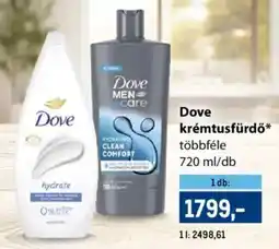 Metro Dove krémtusfürdő ajánlat