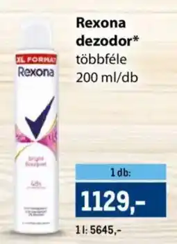 Metro Rexona dezodor ajánlat
