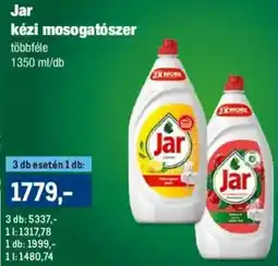 Metro Jar kézi mosogatószer ajánlat