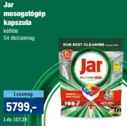 Metro Jar mosogatógép kapszula ajánlat