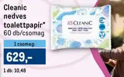 Metro Cleanic nedves toalettpapír ajánlat