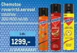 Metro Chemotox rovarirtó aerosol ajánlat