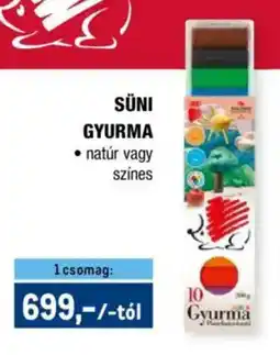 Metro Süni gyurma ajánlat