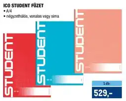 Metro Ico student füzet ajánlat
