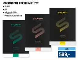 Metro Ico student prémium füzet ajánlat