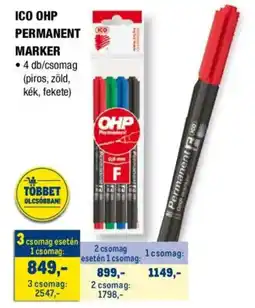 Metro Ico ohp permanent marker ajánlat