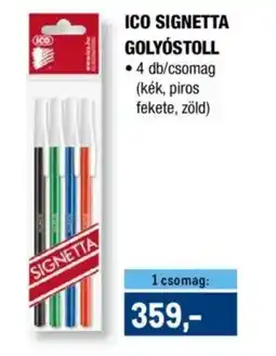 Metro Ico signetta golyóstoll ajánlat