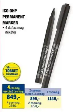 Metro Ico ohp permanent marker ajánlat