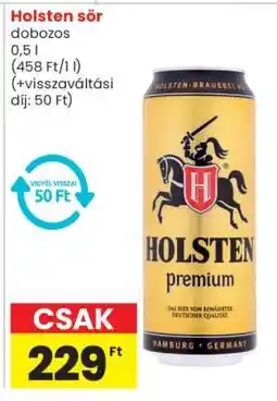 Spar Holsten sör ajánlat