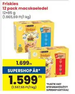 Spar Friskies 12 pack macskaeledel ajánlat