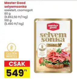 Spar MASTER GOOD SELYEMSONKA ajánlat