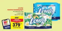 Spar Lovely nedves toalettpapír ajánlat