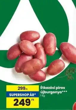 Spar Étkézési piros újburgonya ajánlat