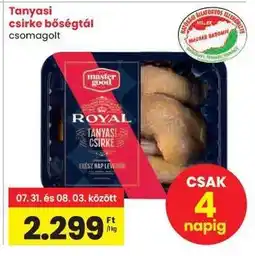 Spar Tanyasi csirke bőségtál ajánlat