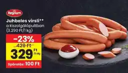 Spar Juhbeles virsli ajánlat