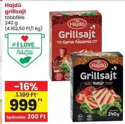 Spar HAJDÚ GRILLSAJT ajánlat
