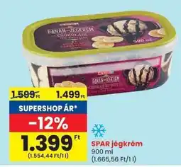 Spar SPAR jégkrém ajánlat