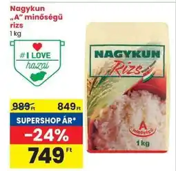 Spar Nagykun „A” minőségű rizs ajánlat