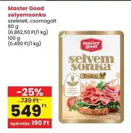 Spar MASTER GOOD SELYEMSONKA ajánlat