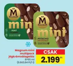 Spar Magnum mini multipack jégkrémválogatás ajánlat