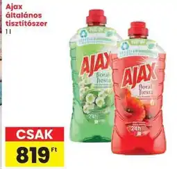 Spar AJAX Általános tisztítószer ajánlat