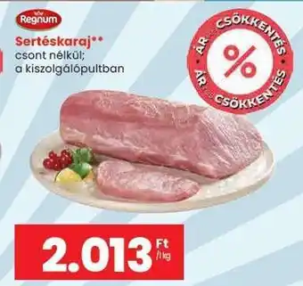 Spar Sertéskaraj ajánlat