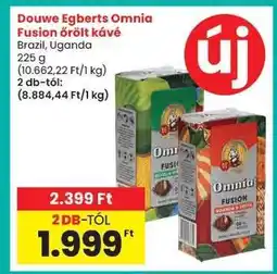 Spar Douwe Egberts Omnia Fusion őrölt kávé ajánlat