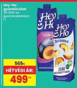 Spar HEY-HO GYÜMÖLCSITAL ajánlat