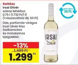 Spar Soltész Irsai Olivér ajánlat