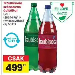 Spar Traubisoda szénsavas üdítőital ajánlat