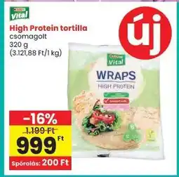 Spar High Protein tortilla ajánlat
