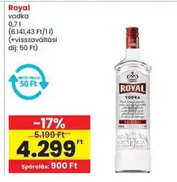 Spar ROYAL Vodka ajánlat
