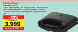Spar GOURMETmaxx szendvicssütő ajánlat