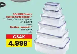 Spar GOURMETmaxx frissen tartó doboz ajánlat