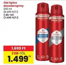 Spar Old Spice dezodorspray ajánlat