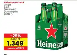 Spar Heineken sörpack ajánlat