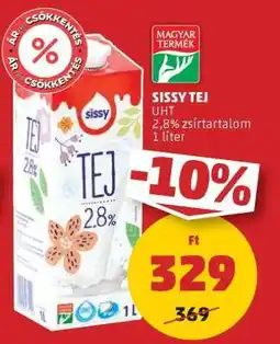 PENNY Sissy Tej ajánlat