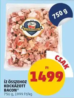 PENNY Íz Összehoz Kockázott Bacon ajánlat