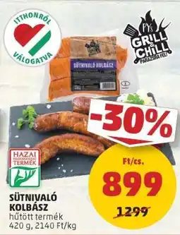 PENNY Sütnivaló Kolbász ajánlat