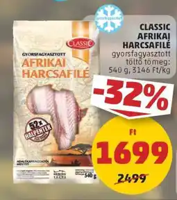 PENNY CLASSIC AFRIKAI HARCSAFILÉ ajánlat