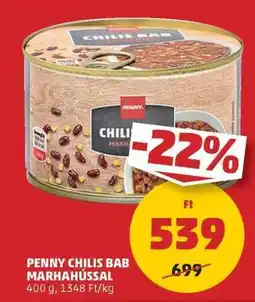 PENNY PENNY Chilis bab marhahússal ajánlat