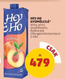 PENNY HEY-HO Gyümölcslé ajánlat