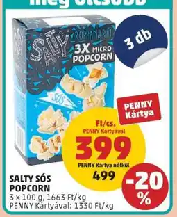 PENNY SALTY SÓS POPCORN ajánlat