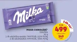 PENNY MILKA Csokoládé ajánlat
