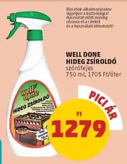 PENNY Well Done Hideg Zsíroldó ajánlat